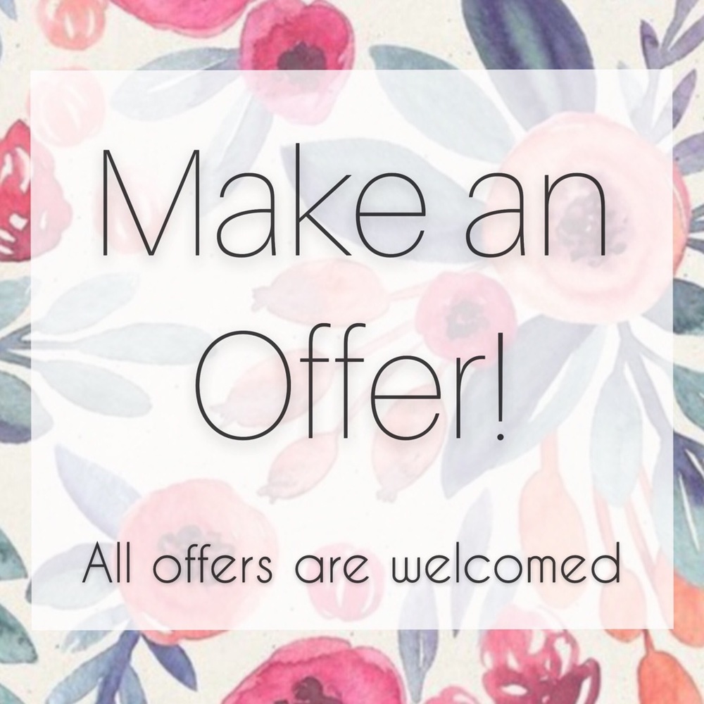 MAKE ME AN OFFER!!